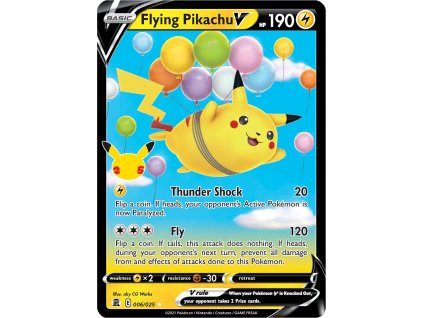 Flying Pikachu v 006 025 Celebrations