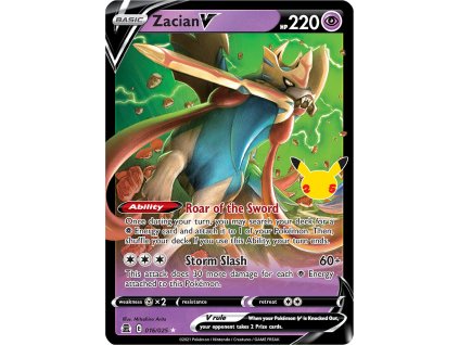Zacian V 016 025 Celebrations