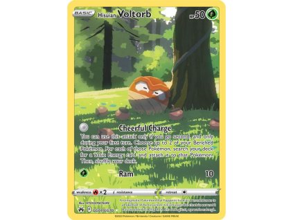 Hisuian voltorb gg01 gg70 crown zenith