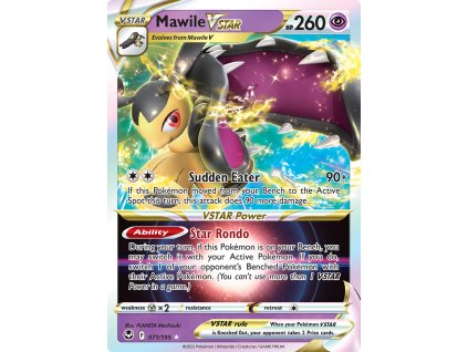 mawile vstar 071 195 Silver tempest