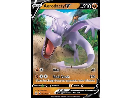 aerodactyl v 092 196 Lost Origin