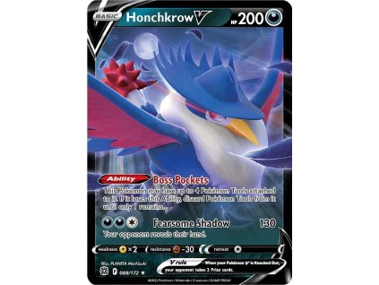 honchkrow v 088 172 Brilliant stars
