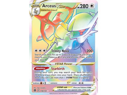 arceus vstar 176 172 Brilliant stars