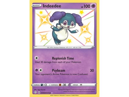indeedee sv059 sv122 shining fates