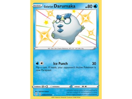 galarian darumaka sv023 sv122 shining fates