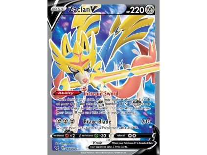 zacian v 195 202 Sword Shield
