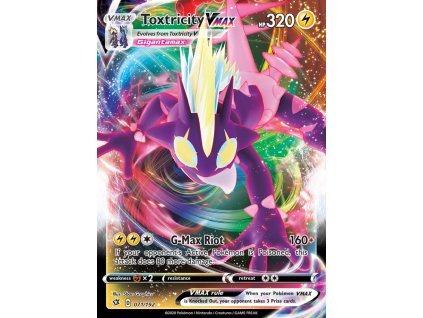 toxtricity vmax 071 192 Rebel Clash