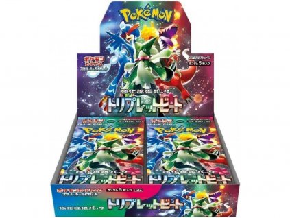 Pokemon triplet beat booster box japonsky
