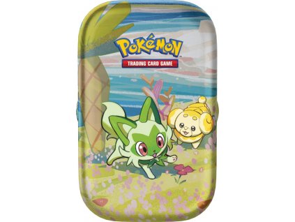 Pokemon paldea pals mini tin sprigatito