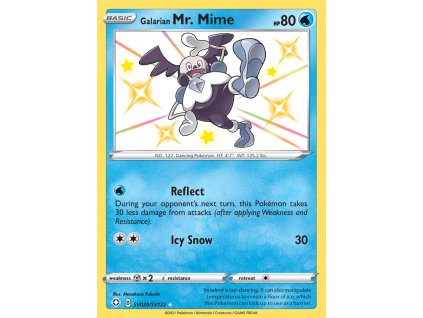 galarian mr mime sv20 sv122 shining fates