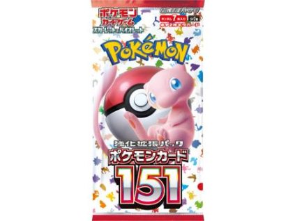 pokemon 151 japan booster