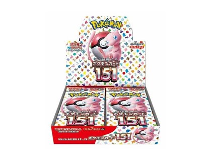 Pokemon 151 japan booster box