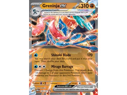 Greninja ex 106 167 Twilight Masquerade