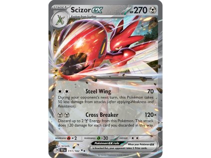 Scizor ex 111 162 Temporal Forces