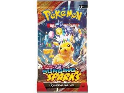 Pokemon surging sparks booster balíček