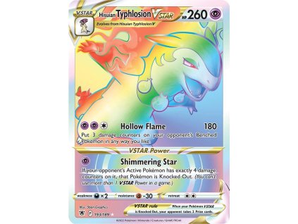 hisuian typhlosion vstar 193 189 Astral radiance