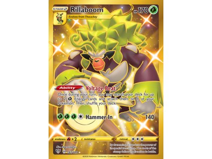 rillaboom 197 189 Darkness Ablaze