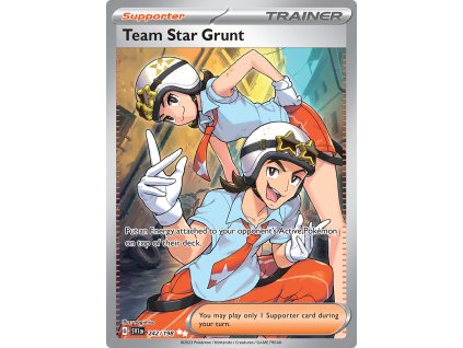 Team star grunt 242 198 Scarlet Violet