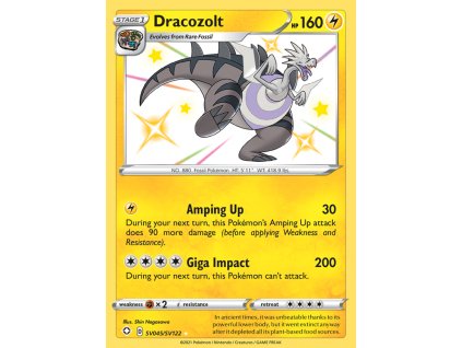 dracozolt sv045 sv122 shining fates