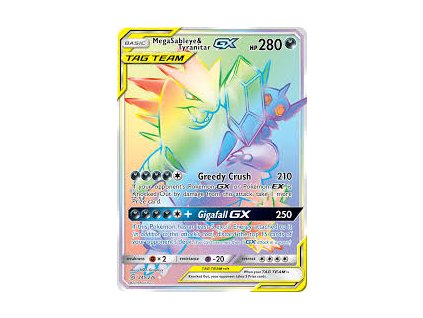 mega sabley tyranitar gx 245 236