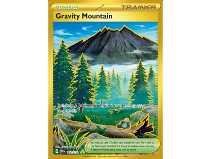gravity mountain pokémon karta 250 191 ssp surging sparks