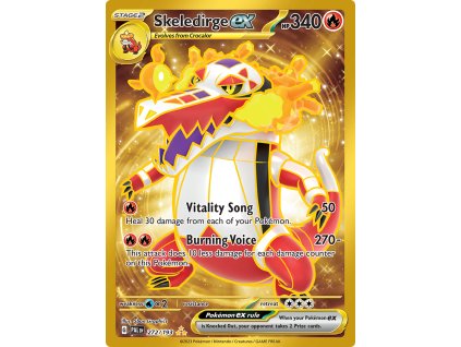 Skeledirge ex 272 193 Paldea Evolved