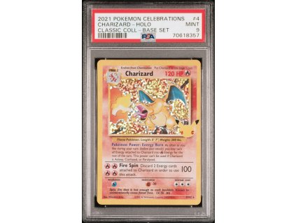 Charizard celebrations psa 9 front
