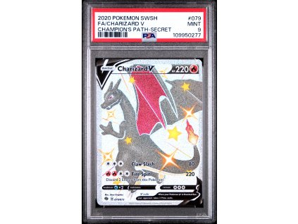 Charizard VMAX 074 073 Champions Path PSA 9 front