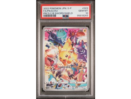 Pikachu sp 323 psa 10 front