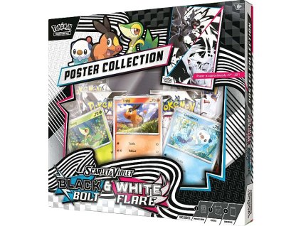 Pokemon black bolt white flare poster collection