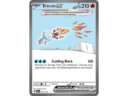 Eiscue ex 222 197 Obsidian Flames