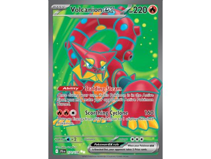 volcanion ex pokémon karta 171 159 JTG journey together