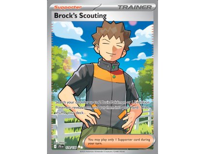 brock 039 s scouting pokémon karta 179 159 JTG journey together