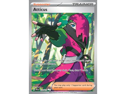 atticus pokémon karta 133 191 ssp surging sparks
