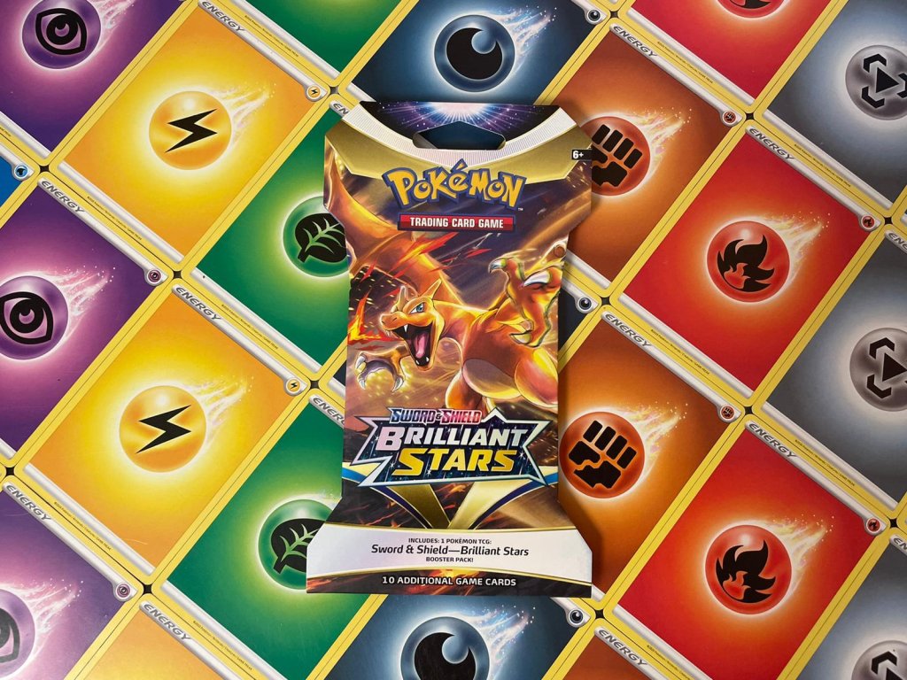 Pokémon TCG: Sword & Shield - Brillaint Stars Booster Blister
