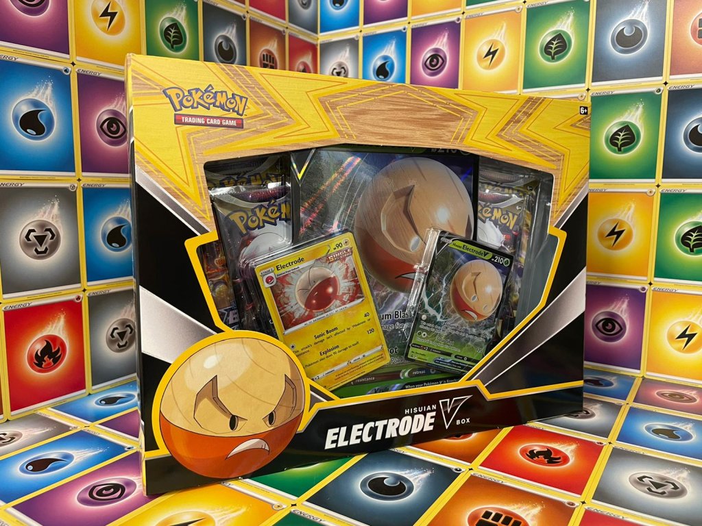 Pokémon TCG Hisuian Electrode V Box PokeMagic.cz