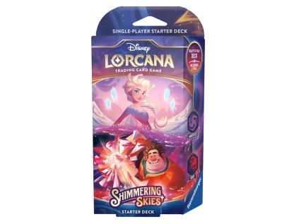 lorcana shimmering skies amethyst ruby starter deck