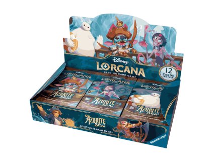 lorcana azurite sea booster box 24 boosteru