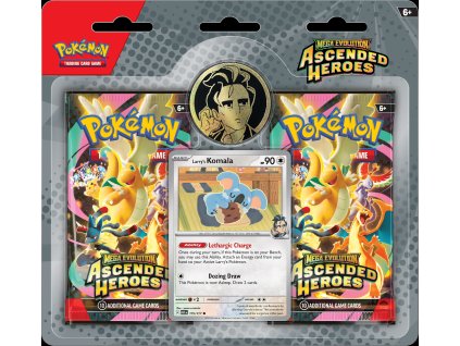 Pokemon TCG Mega Evolution Ascended Heroes 2pk Blister 2