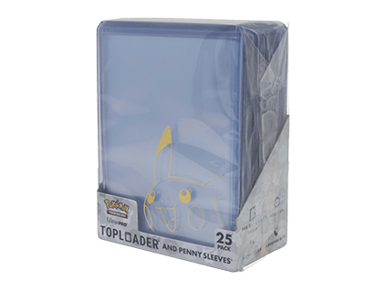 Pikachu Toploader and Penny Sleeves Combo Pack (25pack)