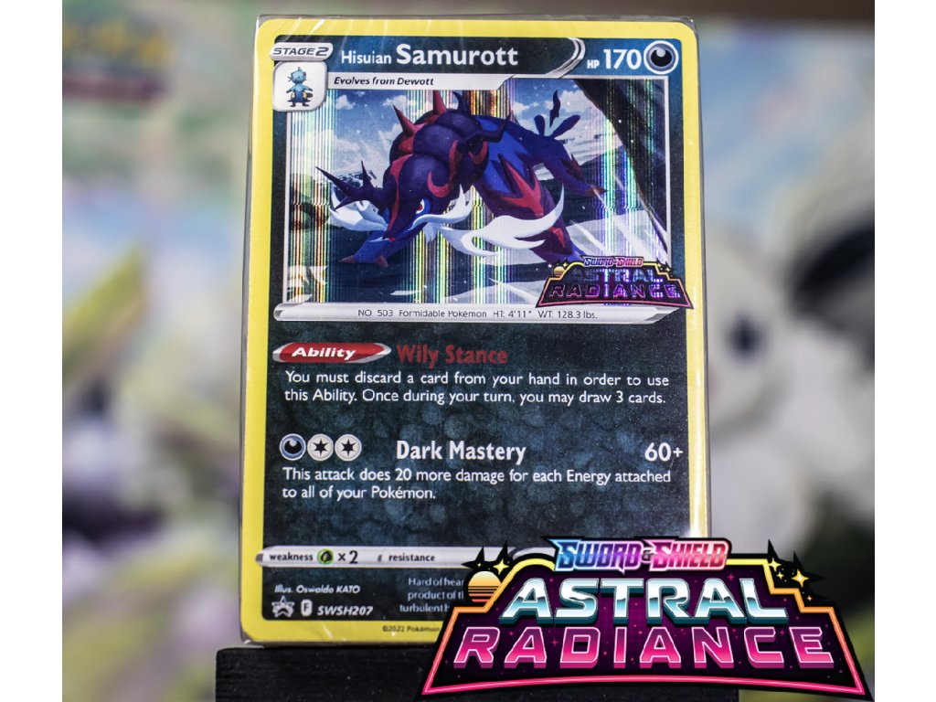 pokemon tcg astral radiance preconstructed deck samurott