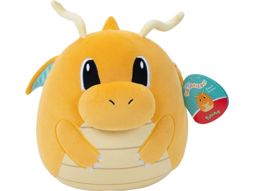 pokemon squishmallow dragonite 25 cm by jazwares