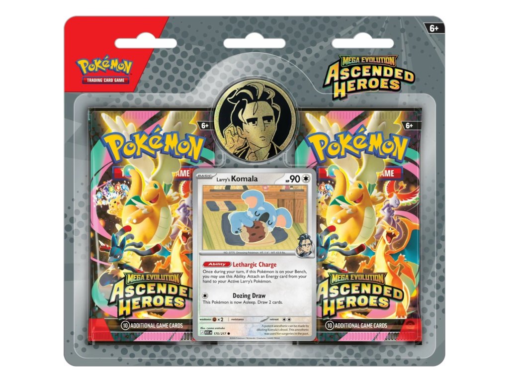 pokemon tcg sv2 5 2 pack blister larry s komala