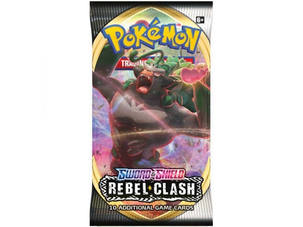 Pokemon TCG Rebel clash booster Pack PokemallCZ