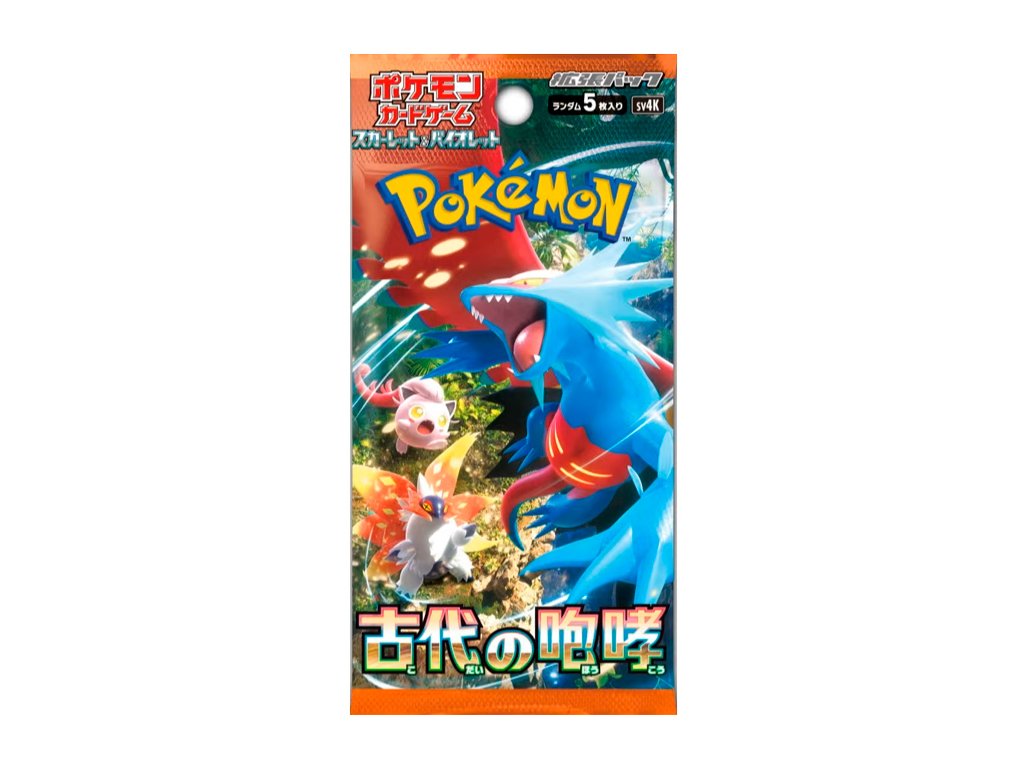 pokemon tcg ancient roar booster pack japanese