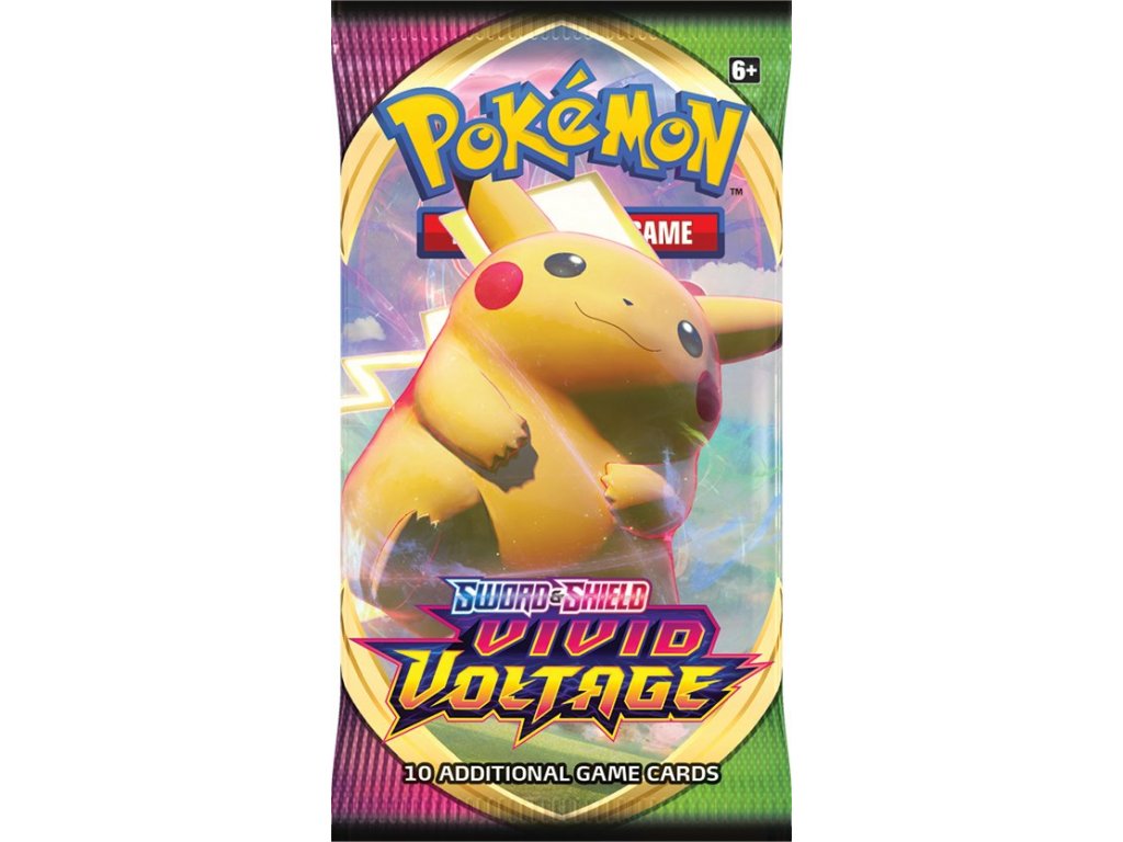 pokemon tcg vivid voltage booster pack pikachu