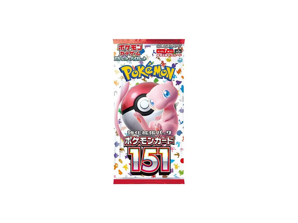 japanese pokemon TCG cards 151 booster pack