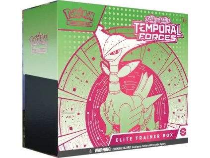 pokemon tcg temporal forces elite trainer box iron leaves pokemallcz