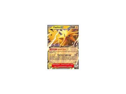 pokemon tcg jumbo svp 049 zapdos ex black star promos