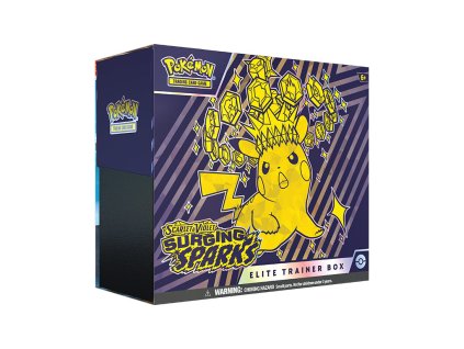 pokemon tcg surging sparks elite trainer box